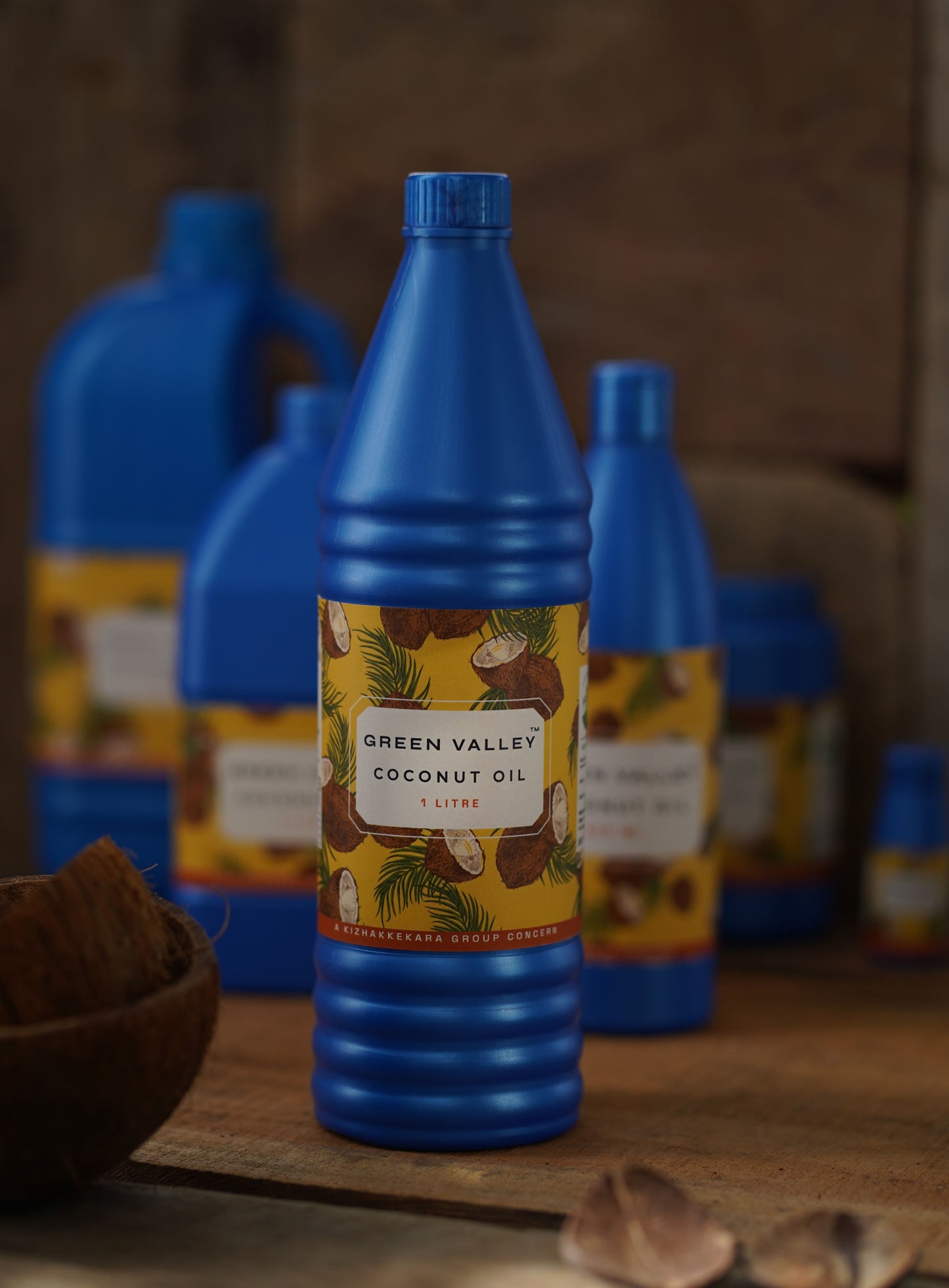 Coconut Blue Bottle 1ltr