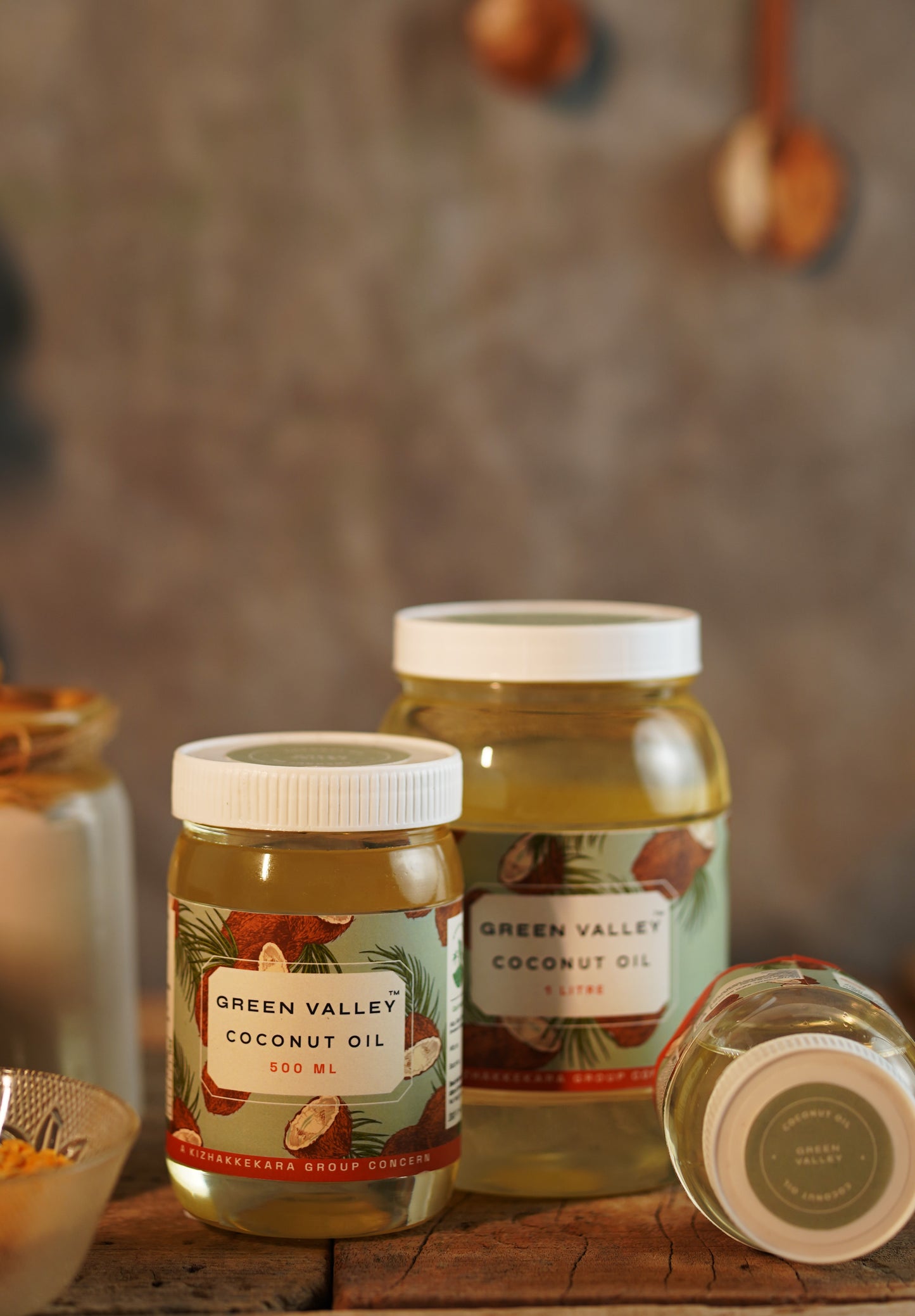 100% Pure Semi-Cold Pressed Coconut Oil, PET Jar