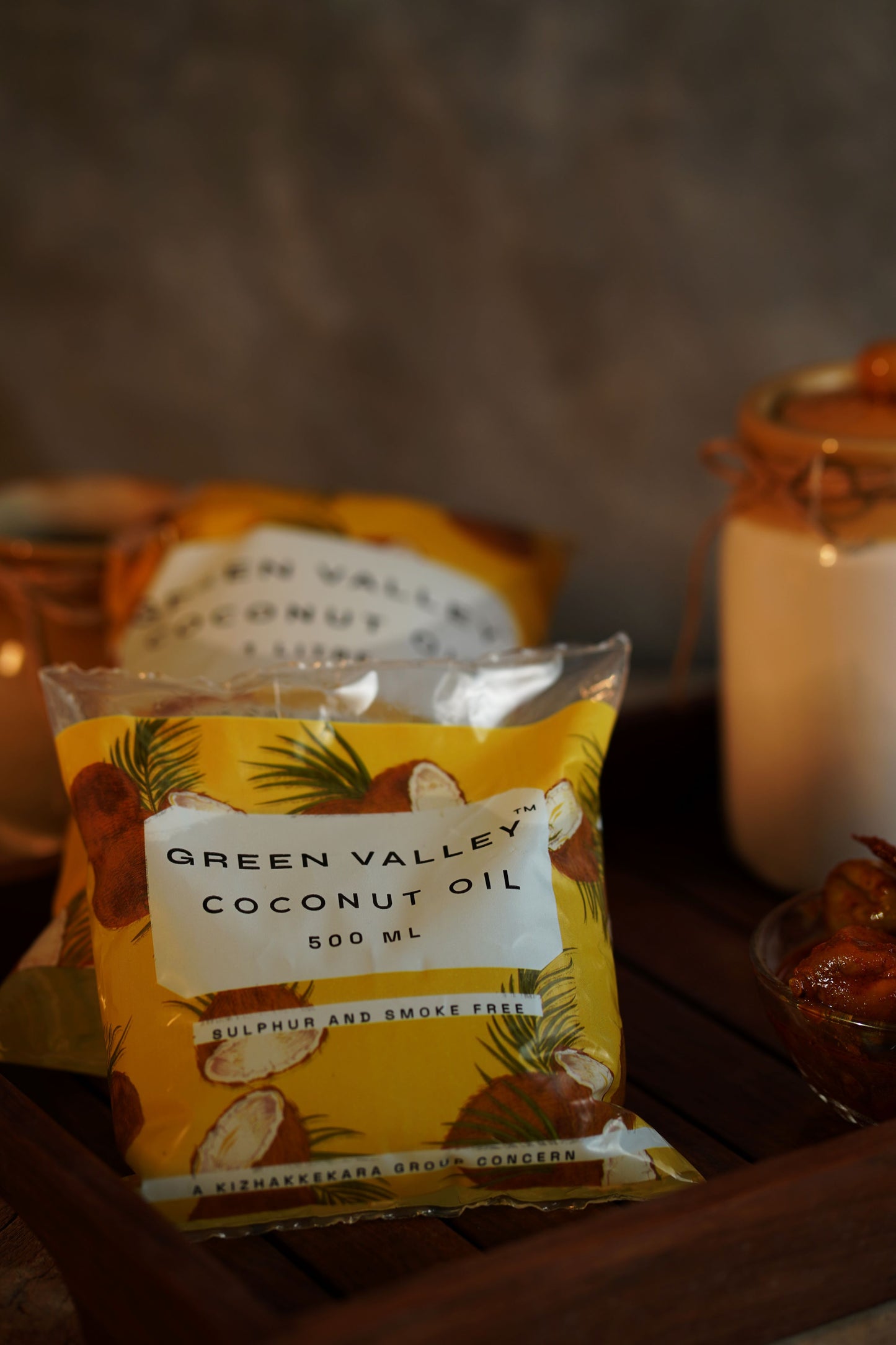 coconut oil pouch 500 ml