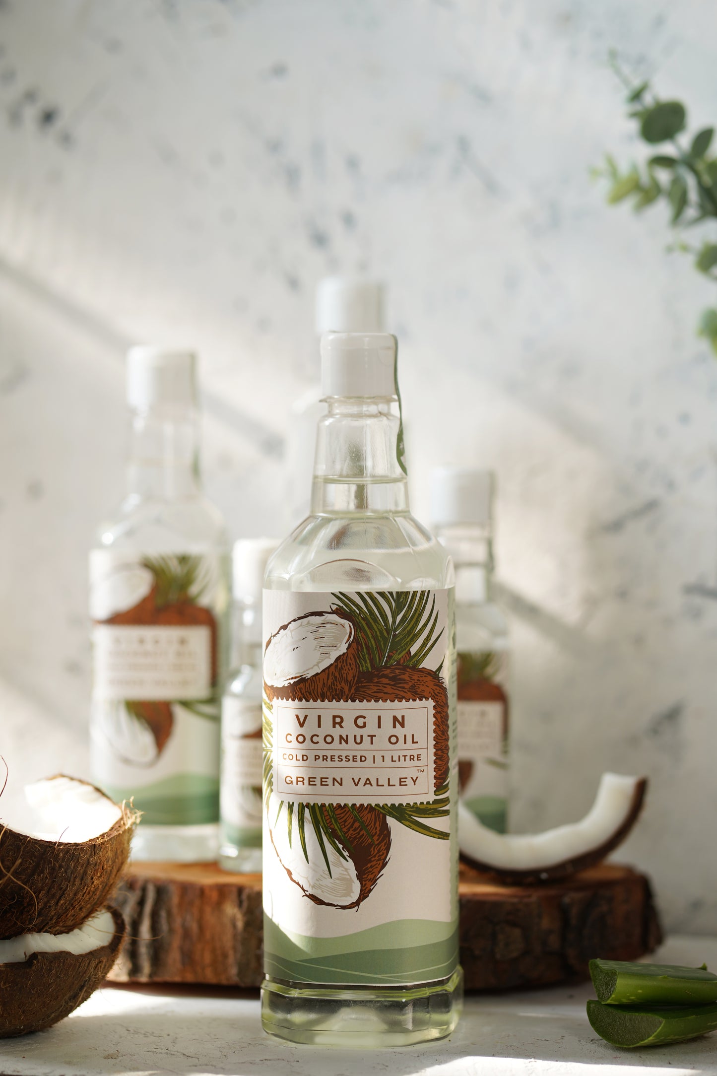 Cold Pressed Coconut Oil, PET Bottle