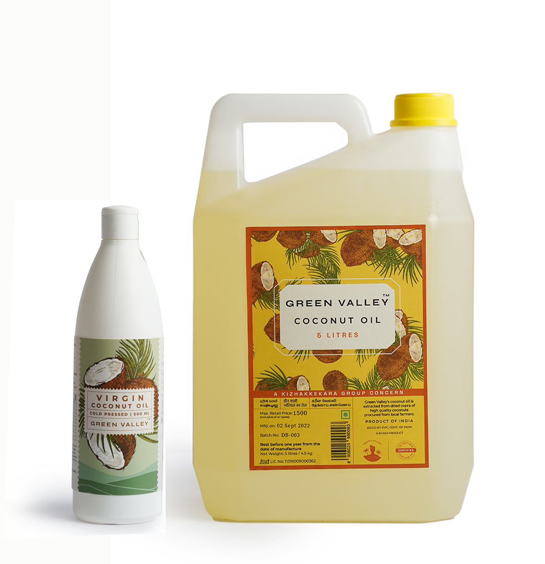 Semi-Cold Pressed Coconut Oil 5L