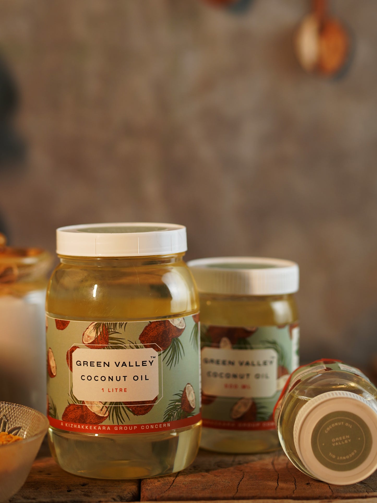 100% Pure Semi-Cold Pressed Coconut Oil, PET Jar